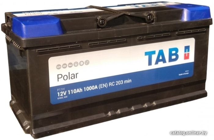 

Автомобильный аккумулятор TAB Polar 484912 (110 А/ч)