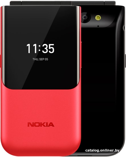 

Кнопочный телефон Nokia 2720 Flip (красный)