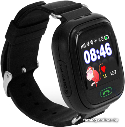 

Умные часы GPS Baby Q80 (черный)