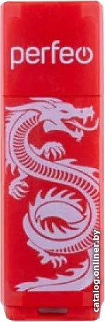 

USB Flash Perfeo C04 Red Dragon 4GB (красный)