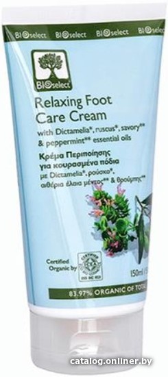 

BIOselect Крем для ног Relaxing Foot Care Cream 150 мл