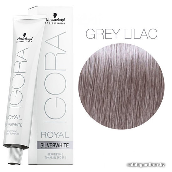 

Крем-краска для волос Schwarzkopf Professional Igora Royal SilverWhite Grey Lilac 60 мл
