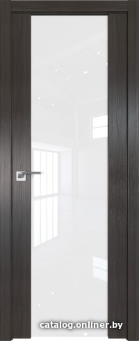 

Межкомнатная дверь ProfilDoors 8X 80x200 (грей мелинга/стекло белый триплекс)