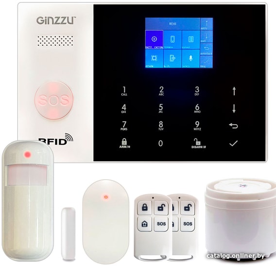 

Набор умного дома Ginzzu HS-K04WL
