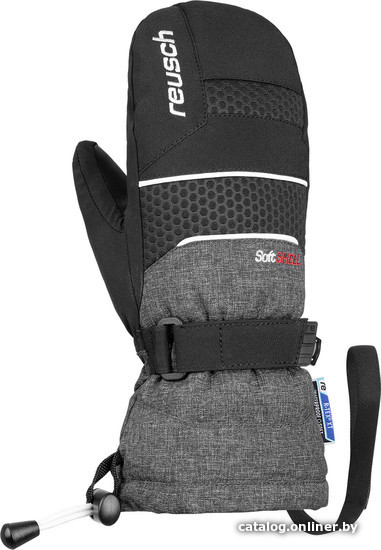 

Варежки Reusch Connor R-Tex XT mitten 4961518 7721 (р-р 6, black/black melange)