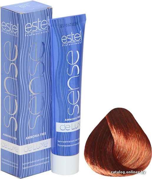 Полуперманентная крем-краска для волос estel professional de luxe sense