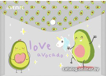 

Папка-конверт deVente Avocado 3079229 (матовый полупрозрачный с рисунком)