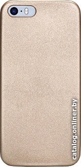 

Чехол для телефона uBear Coast case для Apple iPhone 5/5S/SE (золотистый)