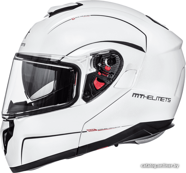 

Мотошлем MT Helmets Atom SV Solid Gloss (XS, белый)