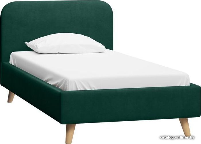 

Кровать Divan Лайтси 120x200 (velvet emerald)