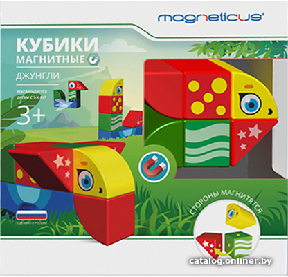 

Кубики Magneticus Джунгли BLO-001-01