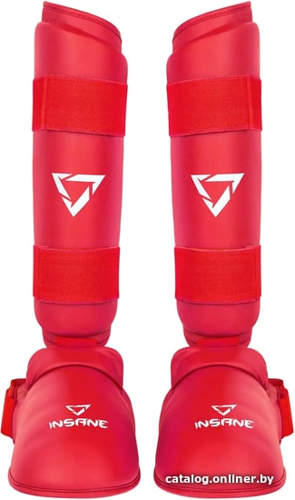 

Защита голени и стопы Insane Ferrum IN22-SG200-K (XS, красный)