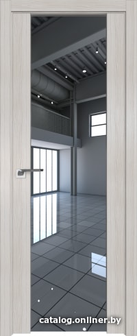 

Межкомнатная дверь ProfilDoors 8X 60x200 (эш вайт мелинга/стекло зеркальный триплекс)