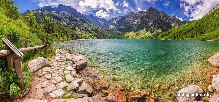 

Фотообои Твоя планета Пруд в Татрах
