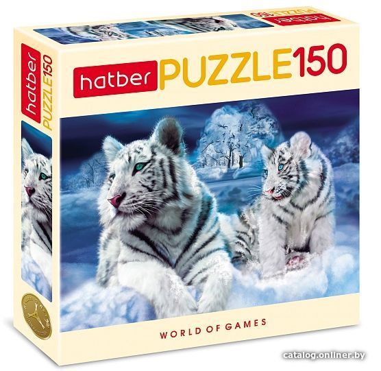 

Пазл Hatber Мистические тигры 150ПЗ4_06694