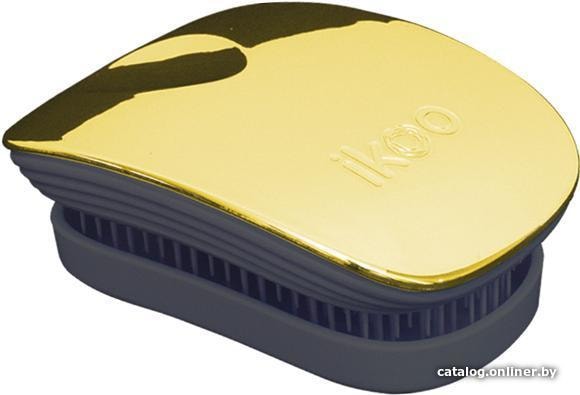 

Щетки, расчески, брашинги и бигуди Ikoo Pocket Metallic Black Soleil
