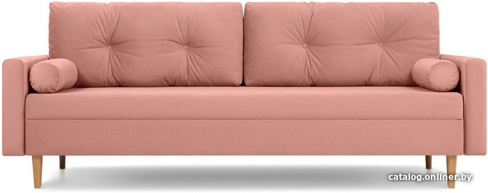 

Диван Divan Нумо Velvet Pink 147909 (велюр, розовый)