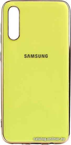 

Чехол для телефона EXPERTS Plating Tpu для Samsung Galaxy A10 (желтый)