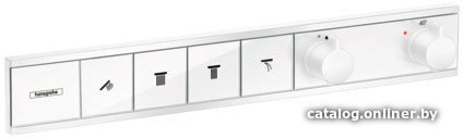 

Смеситель без скрытого механизма Hansgrohe RainSelect 15382700 (белый)