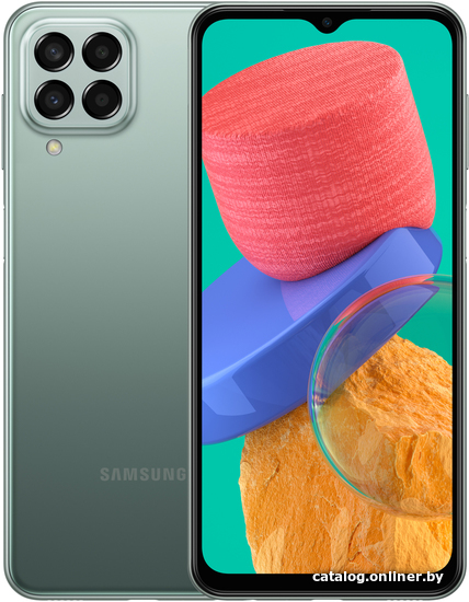 

Смартфон Samsung Galaxy M33 5G SM-M336B/DS 8GB/128GB (зеленый)