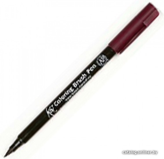 

Маркер художественный Sakura Pen Koi Color Brush XBR22 (бургунди)