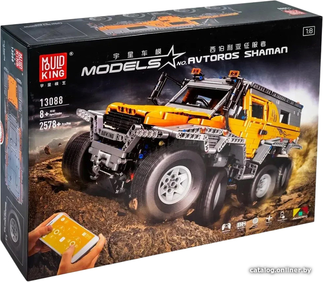 

Конструктор Mould King Technic 13088 Вездеход Avtoros Shaman