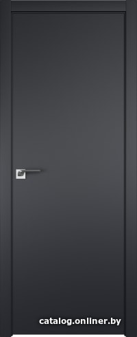 

Межкомнатная дверь ProfilDoors 1E 80x200 (черный матовый/кромка abs в цвет с 4-х сторон)