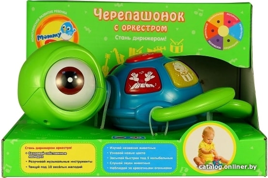 

Музыкальная игрушка Mommy Love Черепашонок с оркестром MG373