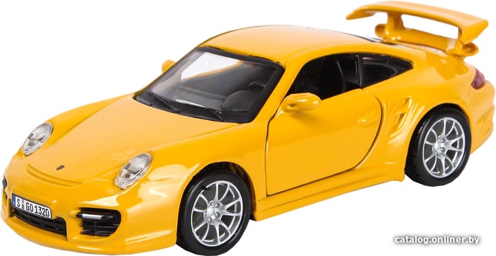 

Легковой автомобиль Bburago Porsche 911 GT2 18-43023 (желтый)