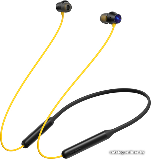 

Наушники Realme Buds Wireless 2 (черный/желтый)