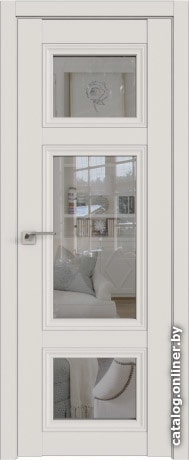 

Межкомнатная дверь ProfilDoors 2.105U 80x200 (дарквайт, стекло прозрачное)