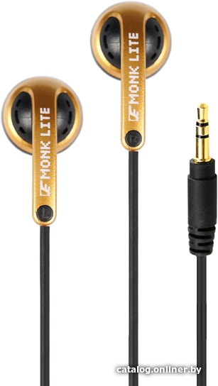 

Наушники Venture Electronics Monk Lite Standard 3.5 TRS (черный/золотистый)