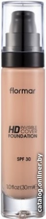 

Тональный крем Flormar Invisible Cover HD Foundation (тон 30)