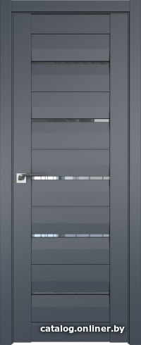 

Межкомнатная дверь ProfilDoors Модерн 48U 90x200 (антрацит/стекло прозрачное)