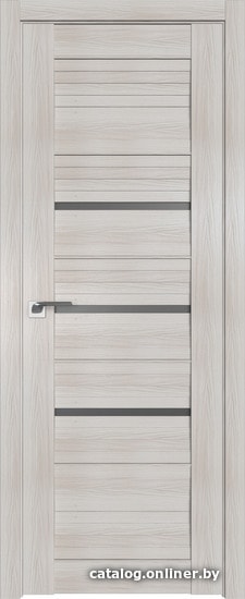 

Межкомнатная дверь ProfilDoors 18X 60x200 (эш вайт мелинга, стекло графит)