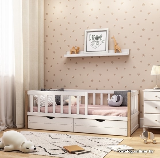

Кровать Dreams Basic Бук 180x90 (натуральный)