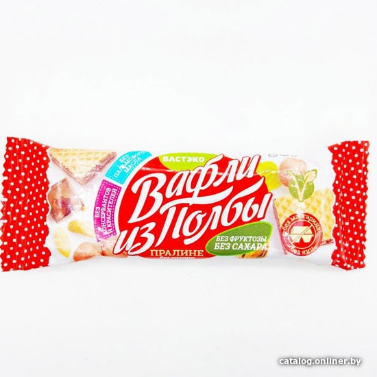 

Greenery Вафли из Полбы Пралине без сахара 15 г