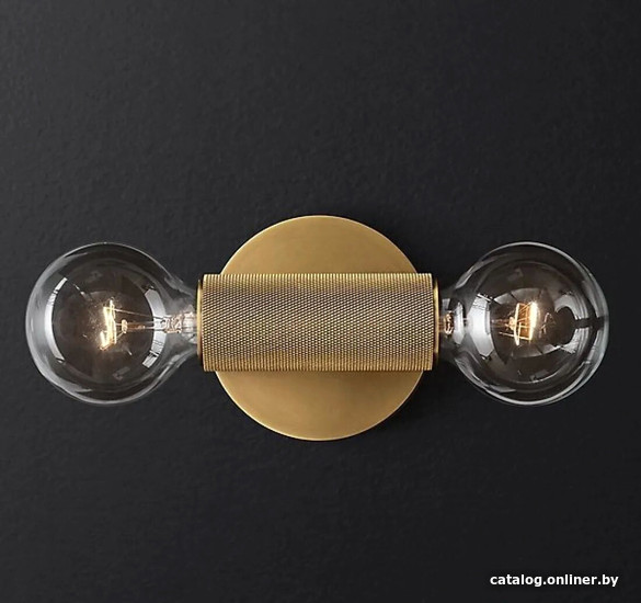 

Бра ImperiumLoft Rh utilitaire inline sconce brass 44.557 123279-22