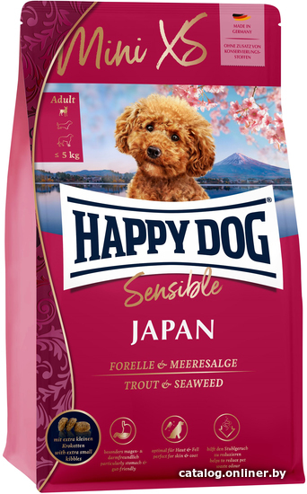 

Сухой корм для собак Happy Dog Mini XS Sensible Japan 1.3 кг