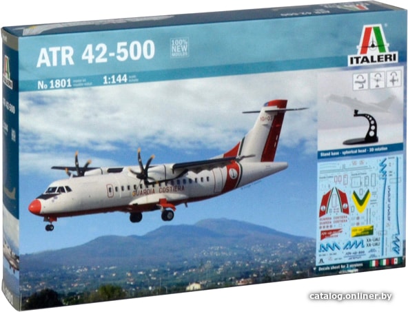 

Сборная модель Italeri 1801 Двухмоторный турбовинтовой самолет ATR 42-500