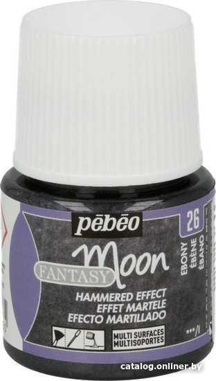 

Краска для стекла и керамики PEBEO Fantasy Moon 167026 (45 мл, черное дерево)