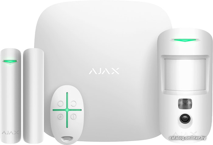 

Набор умного дома Ajax StarterKit Cam (белый)