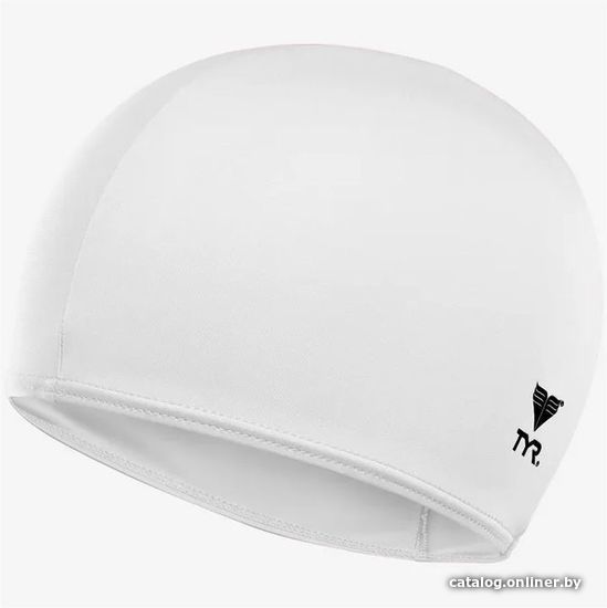 

Шапочка для плавания TYR Solid Lycra Cap LCY/100 (белый)