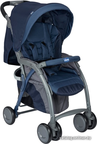 

Коляска прогулочная «книга» Chicco Simplicity Plus Top (blue passion)