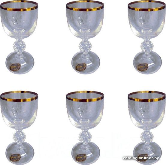 

Набор рюмок Bohemia Crystal Claudia 40149/20787/50