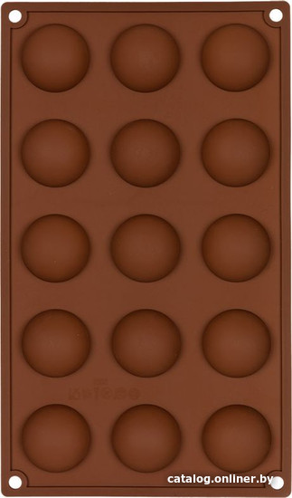 

Форма для выпечки S-CHIEF SPC-0119 Футбольные мячи 15 ячеек