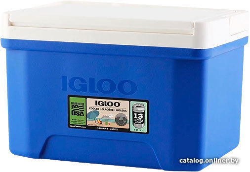 

Термобокс Igloo Laguna 9 QT 00032477 8л (голубой/белый)