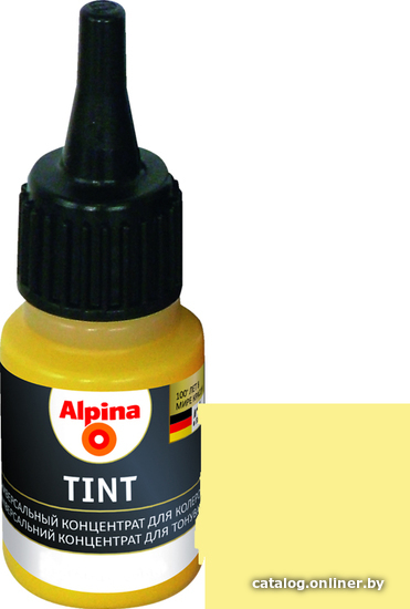 

Колеровочная краска Alpina Tint 13 0.02 л (желто-зеленый)