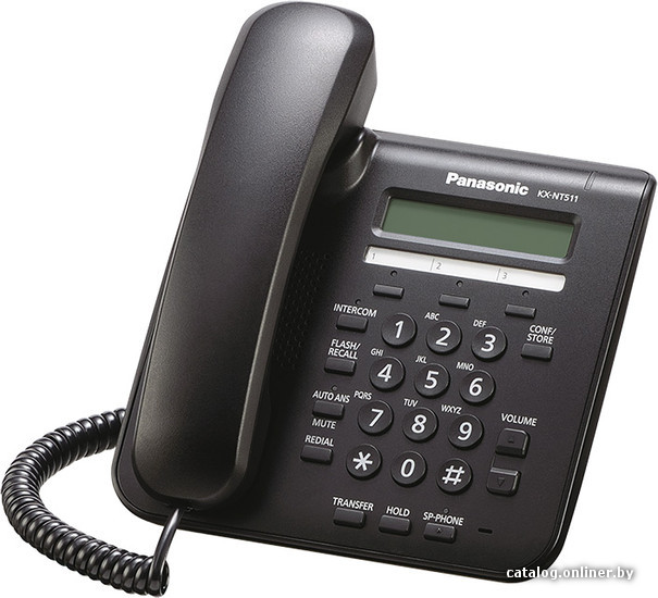 

Телефонный аппарат Panasonic KX-NT511A Black