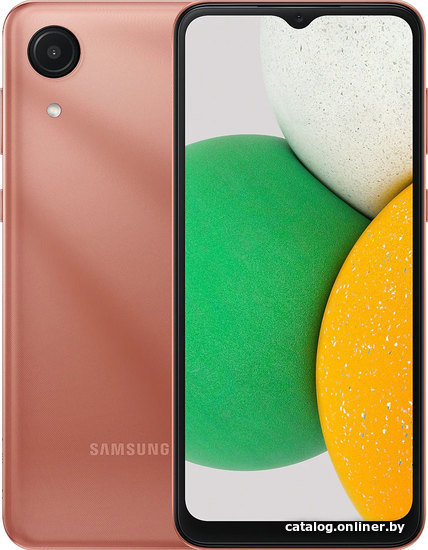 

Смартфон Samsung Galaxy A03 Core SM-A032F/DS 2GB/32GB (бронзовый)